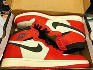 訂製版 AJ1 AIR JORDAN 1 RETRO CHICAGO DISTRESS US12 作舊版芝加哥