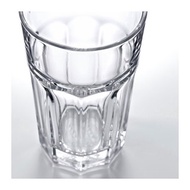 Ikea POKAL milkshake Juice Drink Glass Transparent Glass Height 14cm 35cl Unit