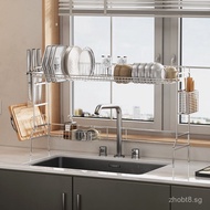 304Stainless Steel Kitchen Sink Rack Dish Rack Countertop Sink Above Dish Drying Rack Bowl Chopstick