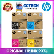 ORIGINAL HP 937e EvoMore Ink Cartridge Black Cyan Yellow Magenta - SG Ready Stocks