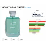 Hawas for Him Tropical Rasasi for men