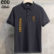 Zaz PARK POLO kresida kirka Text Gold/Short Sleeve POLO SHIRT/Cool POLO SHIRT/Men &amp; Women T-SHIRT/premium T-SHIRT/Quality T-SHIRT Men's Collar SHIRT/Men's POLO SHIRT/Uniform SHIRT