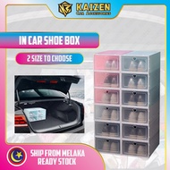 Universal Storage Box Stackable Colorful Plastic Shoes Stack Cabinet Box Kotak Kasut Rak kasut