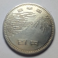 Uang koin kuno 100 yen jepang 1970 Tp 913