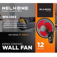 WH 1263 WALL FAN 12 INCH 12 INCH WALL FAN/ NEWwelhome