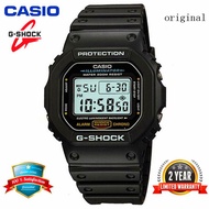 (Ready Stock) Original G Shock DW5600E-1V Men Sport Watch 200M Water Resistant Shockproof and Waterproof World Time LED Light Wrist Sports Watches DW5600/DW5600