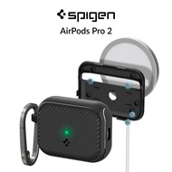 Spigen Apple AirPods Pro 2 Case (2023/2022) Mag Armor Magnetic Compatible Casing with Magnets & Keyc