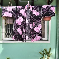 Kimono Haori Black Japanese Vintage