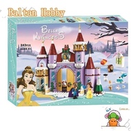 YIB hobby LH5Y Compatible with 43180 Belle's Castle Winter Celebration Building blocks EQ1