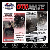 Toyota Hilux Vigo/Revo 2005-2018 5D Car Floor Mat Carpet