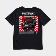 HONDA MESIN KRMK Unisex Children's Distro T-Shirt with Engine Car Image IVTECH DOHC JDMHONDA