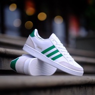 Adidas Grand Court SE White Green Original Sneakers Unisex/Shoes Men Women/Sneakers Men Shoes