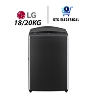 LG 18kg/20kg Top Load Inverter Washing Machine TV2518SV7K/TV2520SV7K with Intelligent Fabric Care Wa