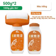 Sơn tường kèm Con lăn DIY  che vết bẩn xóa vết vẽ bậy vết trầy xước nấm mốc trên tường