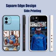 Casing For iPhone 14 Pro Max  Basketball Player SGA WMS02 Play Phone Case Square Edge