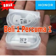 [Beli 1 Percuma 1] Earphone Honor X6a X7a X7b X8 X6 X5 9X 8X 7X Nova Y90 Y72 Earphone BASS Audio Stu