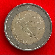 Croatian Coin​​ Croatia 2 euro 2023 2€ Foreign Coins
