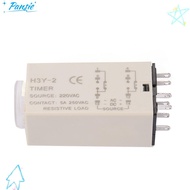 PANSIE Time Relay, 8Pin H3Y-2 Delay Timer Relay, Delay Control 10s AC 220V H3Y-2 Timer Relay Timing 