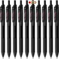 【Direct from Japan】Pentel Gel Ink Ballpoint Pen EnerGel S 1.0mm Black 10 Pack BL130-A