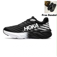 Hoka Goretex Solar Men's Running Shoes Lightweight, Soft, Black, and White-Striped Jogging Running S