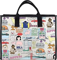 G2TUP F-House TV Show Inspired Gift Jesse and the Rippers Tote Bag F-House Quotes Handbag 90s TV Sho