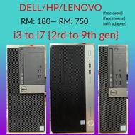 Rentsave(Premium Refurbished)(PC)DELL/HP/(Core 2 Duo/i3/i5/i7)