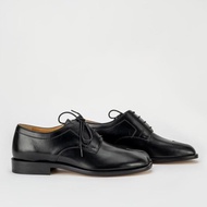 Ready Maison Margiela Tabi Lace-Up Shoes Black