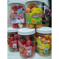 [Halal] Planet Gummy Candy, Gula-Gula Viral (Durian/Mata/Bumi/Peach/duck/planet/manggo/strawberry)