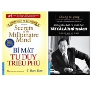 Combo of 2 Business Books: Secrets of the Millionaire Mind + Never Fail, Everything Is a Challenge -