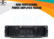 POWER AMPLIFIER FA5500 / FA 5500 RDW PROFESSIONAL terlaris