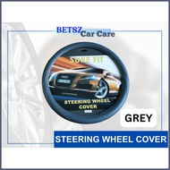 Car Steering Wheel Cover_ SMALL _35 - 36cm / LEATHER STEERING WHEEL COVER