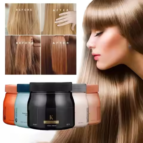 500ml Multifunctional Shampoo Conditioner Hair Mask Caviar Black Diamond White Gold Revitalizing Dua
