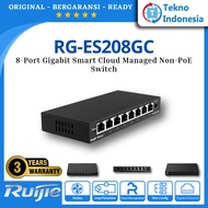 Ruijie RG-ES208GC 8-Port Gigabit Cloud Switch Cloud Manage 8-Port
