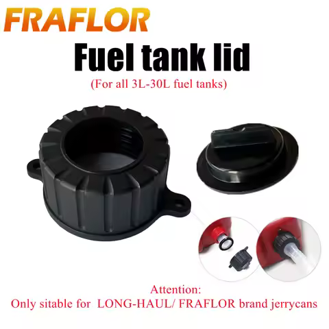 Spare Fuel Tank Oil Can Jerrycan Oil Pipe Hose Tube Lid Cap for Long-Haul Fraflor 3L-30L Petrol Cans