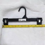 GANTUNGAN 30cm Black Pants Hanger Clip 12PCS Black 30cm Pants Hanger Clothes Hanger Skirt Hanger 30c