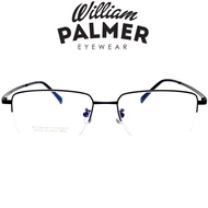 William Palmer Kacamata Pria Wanita Titanium 1112 Black