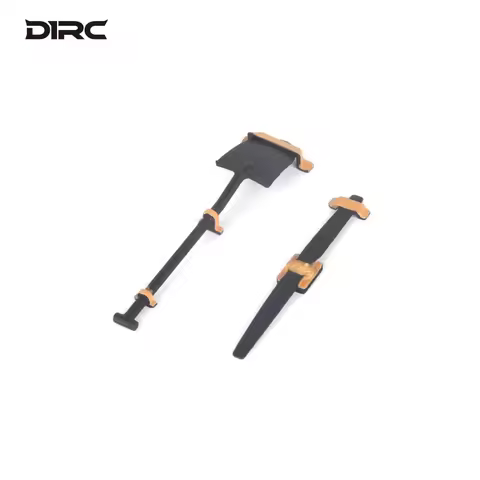 D1RC Camel Trophy Simulation Decoration Parts Shovel Steel Plate 1/8 1/10 RC Crawler Car TRX4 Defend