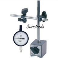Dial indicator + magnetic base stand mitutoyo 2046S 7010S-10
