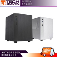 ALMORDOR SOLAR 210 SSF MINI-TOWER ALUMINUM GAMING CASE/ATX-PSU/ITX/M-ATX(BLACK/ SILVER)