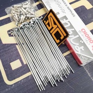 All Motorcycle Spokes / Spokes Nipples / Spokes Nipples 9 x 184 Chrome Choho