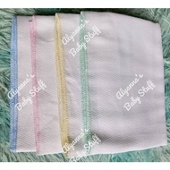 LAMPIN or CLOTH DIAPER for Newborn (Birdseye cotton 12*27 inches)BUY 12PCS AND GET 1 FREE LAMPIN