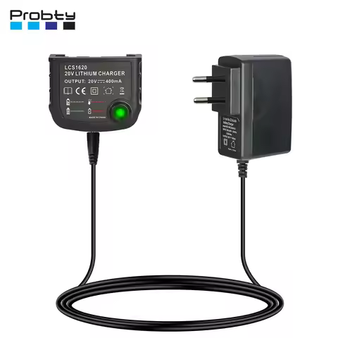 LCS1620 20V Lithium Battery Charger Compatible for Black & Decker LBXR20 LBX20 LB20 LBXR20-OPE LBX 4