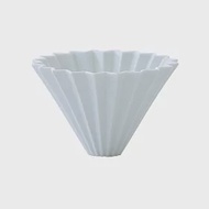 日本 ORIGAMI 陶瓷濾杯組M 白色/AS樹脂