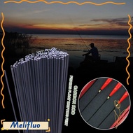 MELIFLUO 10pcs Fishing Float Drifting Feet, 0.8mm~1.5mm Drift Tail Floats Buoy Material, Hot DIY Fis