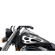 Latest HARLEY DAVIDSON RX KING CB MOTORCYCLE TANK FIRE BADGE Cutting Sticker