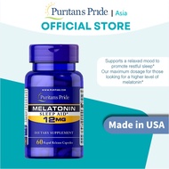Supplement Melatonin 12mg 60 tablets helps deep rest and restore body energy