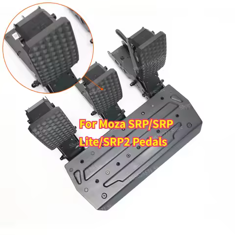 3D Printed Game Pedals Throttle/ Brake /Clutch Adjustable Pedal Panel With Angle Module For Moza SRP