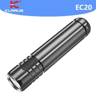 KLARUS ไฟฉาย EC20ไฟฉาย Luminus SST-20 1100LM ชาร์จได้ทรงพลังพร้อมแบตเตอรี่18650สำหรับการตั้งแคมป์การเดินป่า