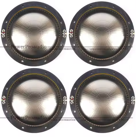 4PCS Replacement Diaphragm for JBL 2451H,2446H, 2445H ,2450H, SRX 725, SRX 722 8 ohm