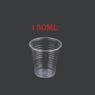 (Ready Stock) [100 pcs±] 130ml Plastic Sampling Cup/ Clear Sampling Cup/Drink Testing Cup